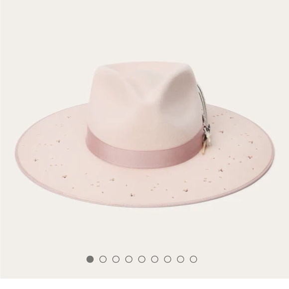 NEW Stetson Seeker Collection 'Night Sky' Cowboy Hat - Powder Pink Size S - Picture 13 of 14